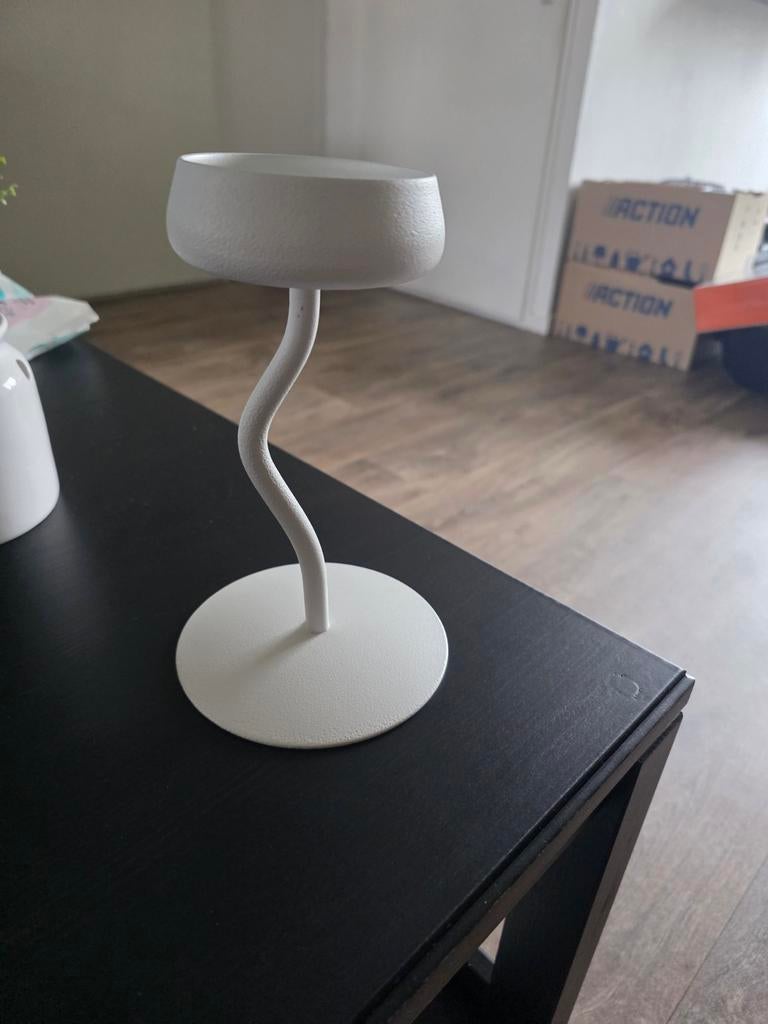 2 ikea kandelaars, Ophalen of Verzenden, Nieuw, Overige materialen, Minder dan 25 cm