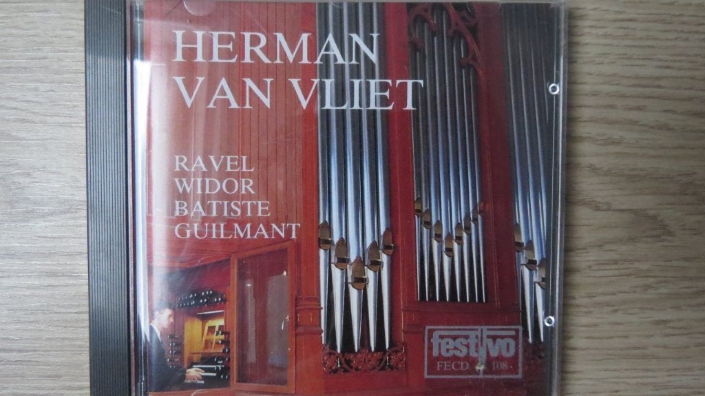 Cd orgel: Herman van Vliet, Buurkerk Utrecht, Ravel, Widor, Ophalen of Verzenden, Classicisme, Zo goed als nieuw, Kamermuziek