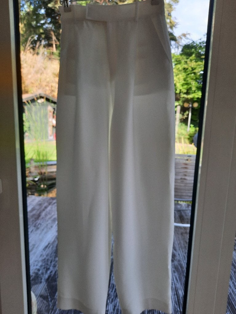 Elegante broek TED BAKER - 1, Kleding | Dames, Verzenden, Beige, Zo goed als nieuw, Maat 34 (XS) of kleiner