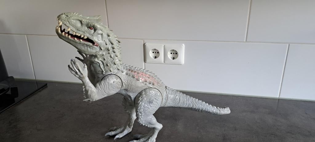 Jurassic World Indominus Rex met licht en geluid, Ophalen of Verzenden