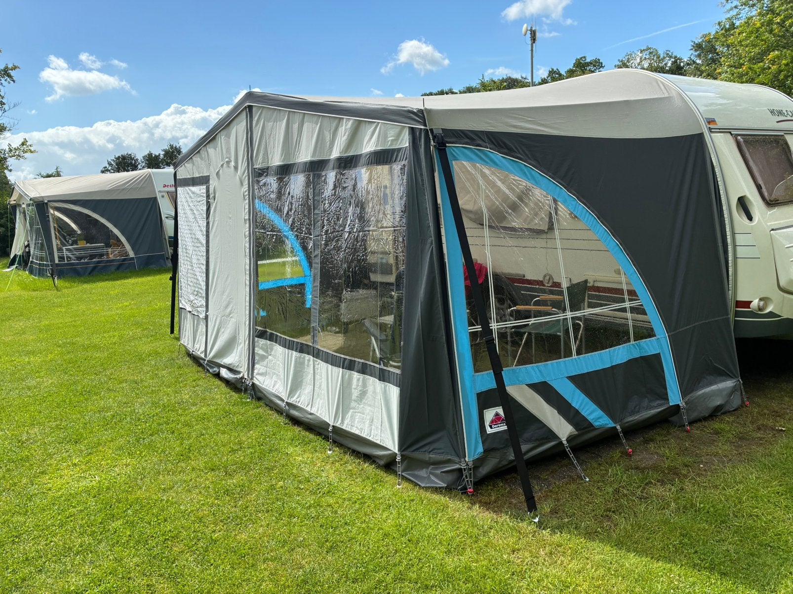 Te koope een Dorema luifel, Caravans en Kamperen, Voortenten en Luifels, Ophalen, Zo goed als nieuw