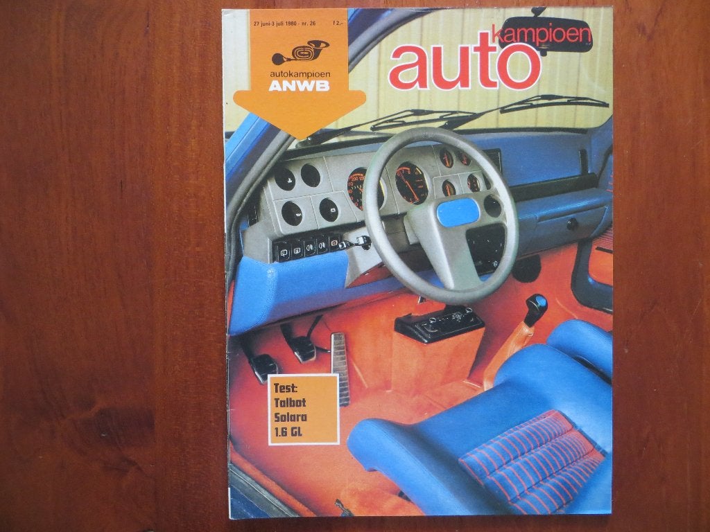 Autokampioen 26 1980 Talbot Solara 1.6 GL, Renault 5 Turbo, Ophalen of Verzenden, Nieuw, Renault