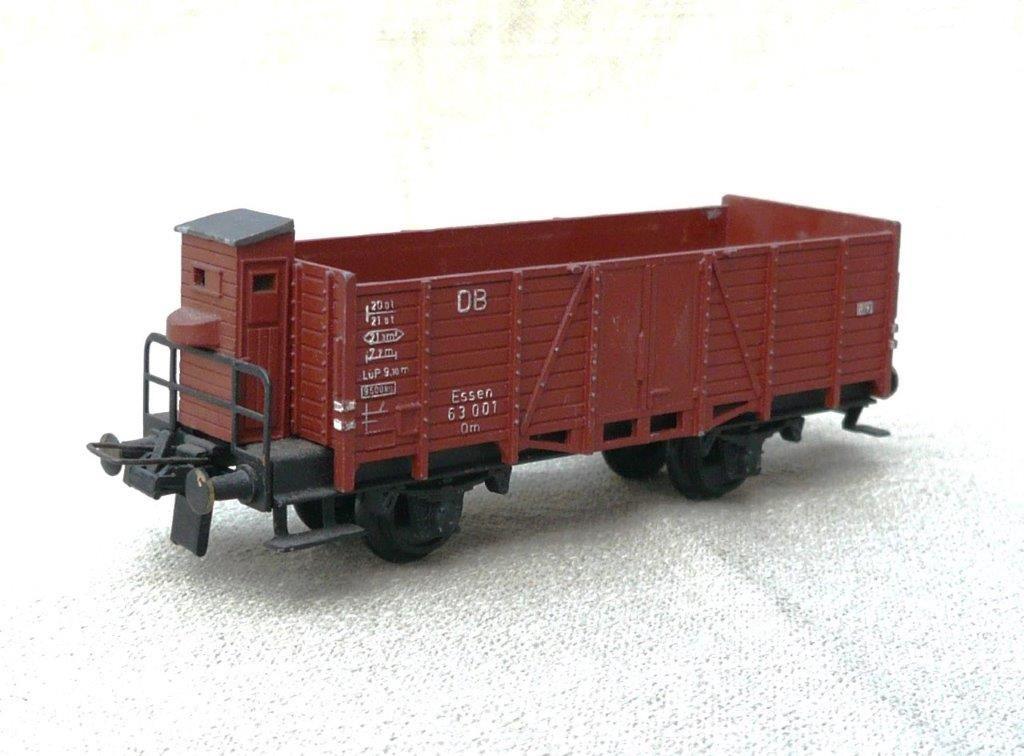 Trix Express 20/84 hoge bak wagon met remhuis Essen., Hobby en Vrije tijd, Modeltreinen | H0, Gelijkstroom, Trix, Wagon, Ophalen of Verzenden
