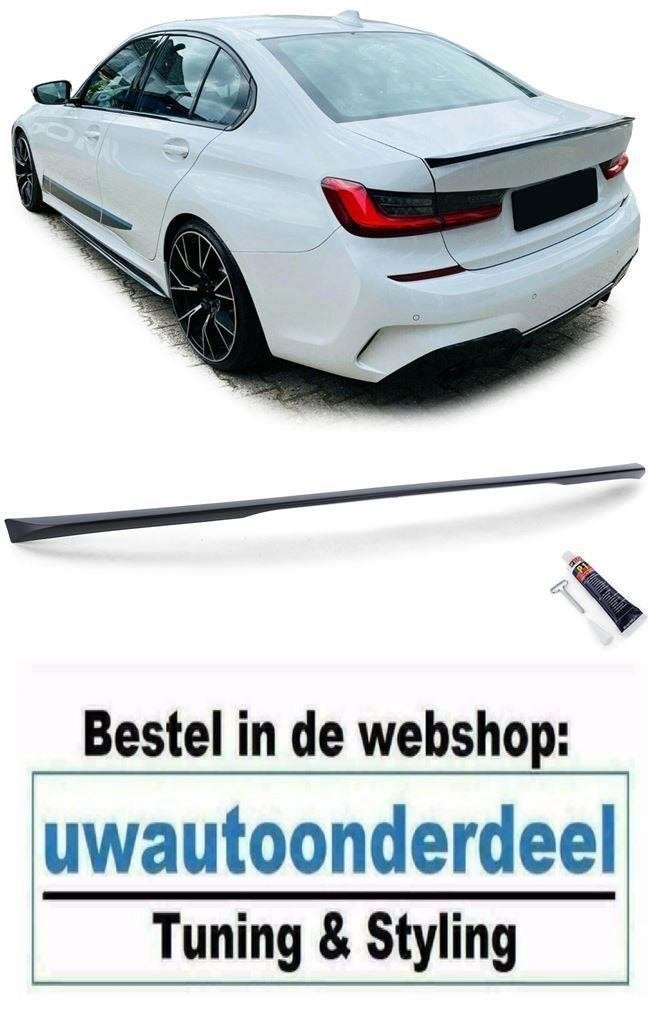 Kofferklep Spoiler Achterklep Mat Zwart Voor Bmw 3 Serie G20, Verzenden, Automotive Parts, A.parts@hotmail.nl, Trasmolenlaan 12 3447 GZ Woerden