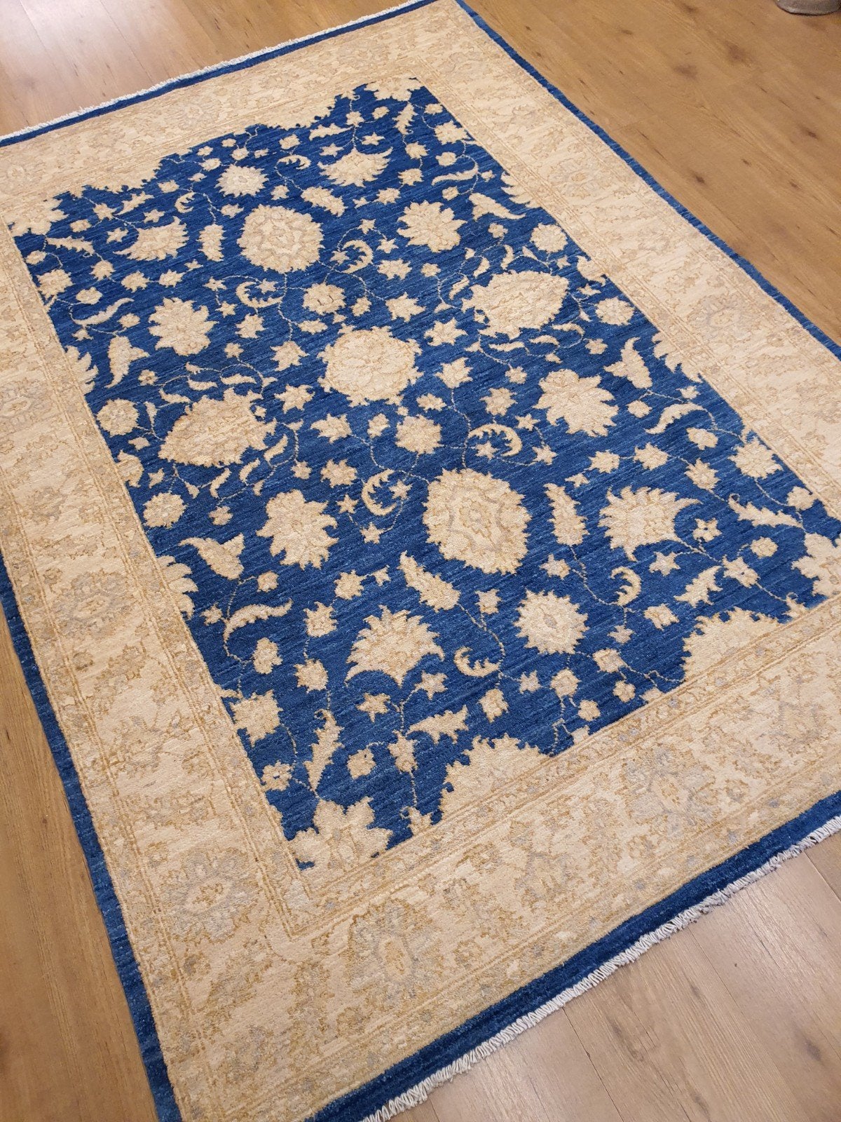 Handgeknoopt oosters tapijt ziegler 212x152, Huis en Inrichting, Stoffering | Tapijten en Kleden, Info@SlatsAntiek.nl, Perzisch