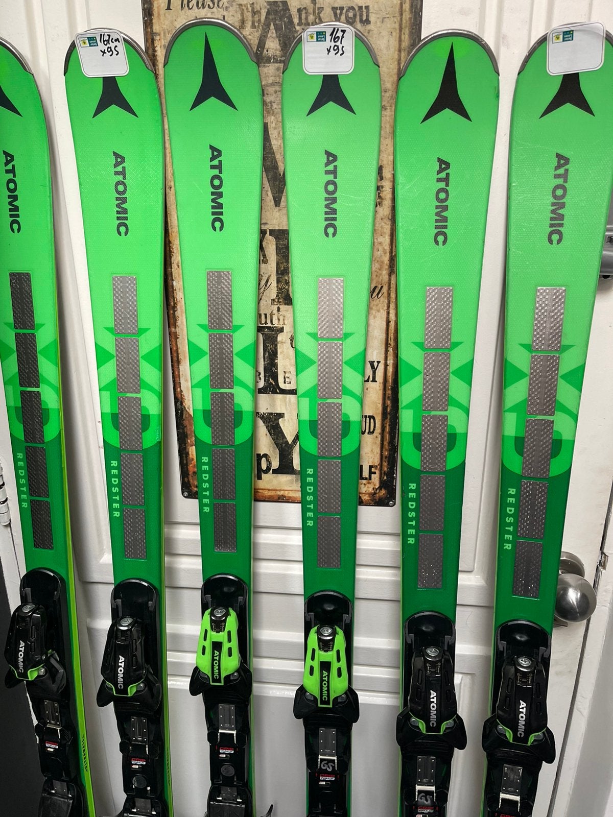 167cm ATOMIC REDSTER X9S 1200€ x9 s voor kenner best Atomic