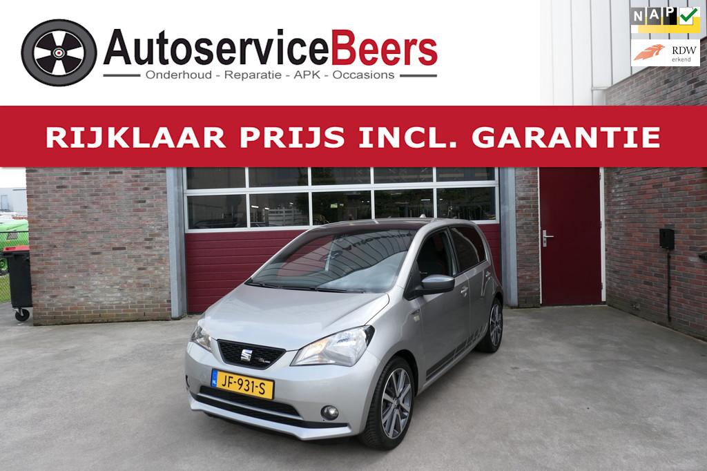 Seat Mii 1.0 FR Connect, Zeer mooi uitgevoerd, Airco, Naviga, Voorwielaandrijving, Stof, Gebruikt, 840 kg