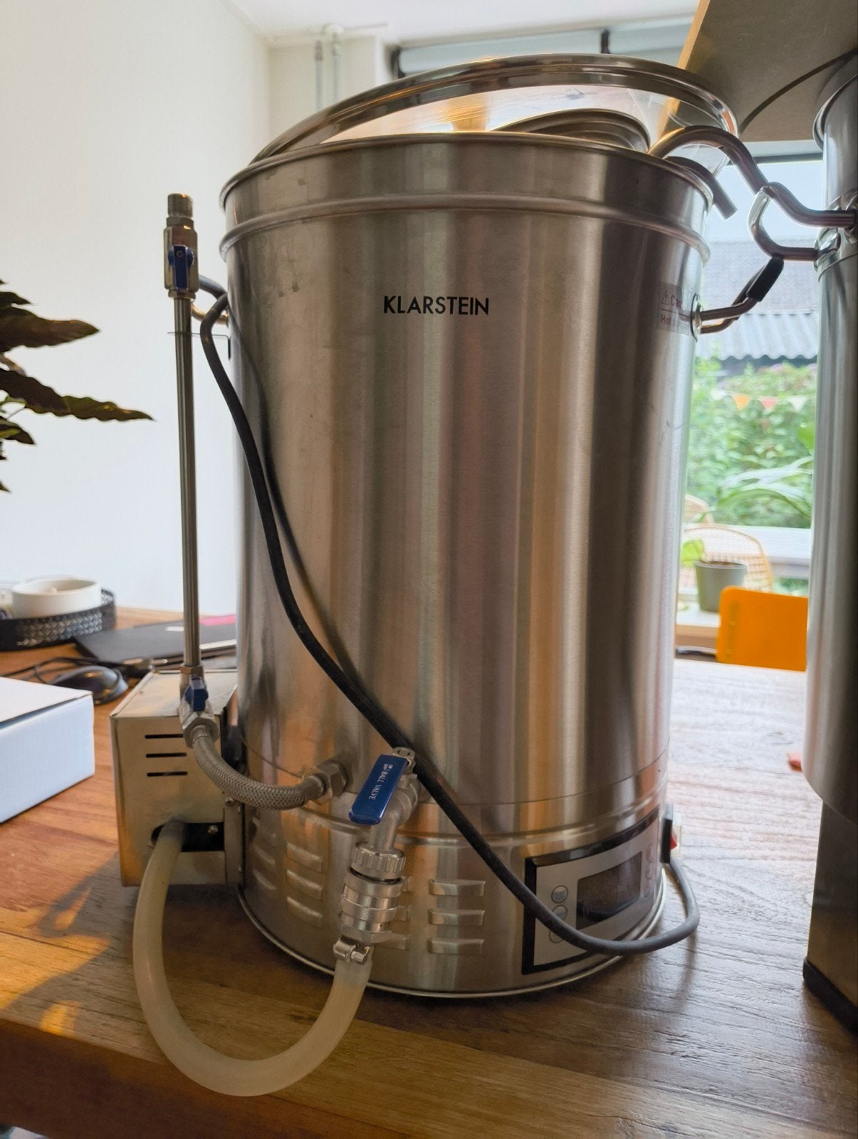 Klarstein elektrische brouwketel met pomp, Ophalen