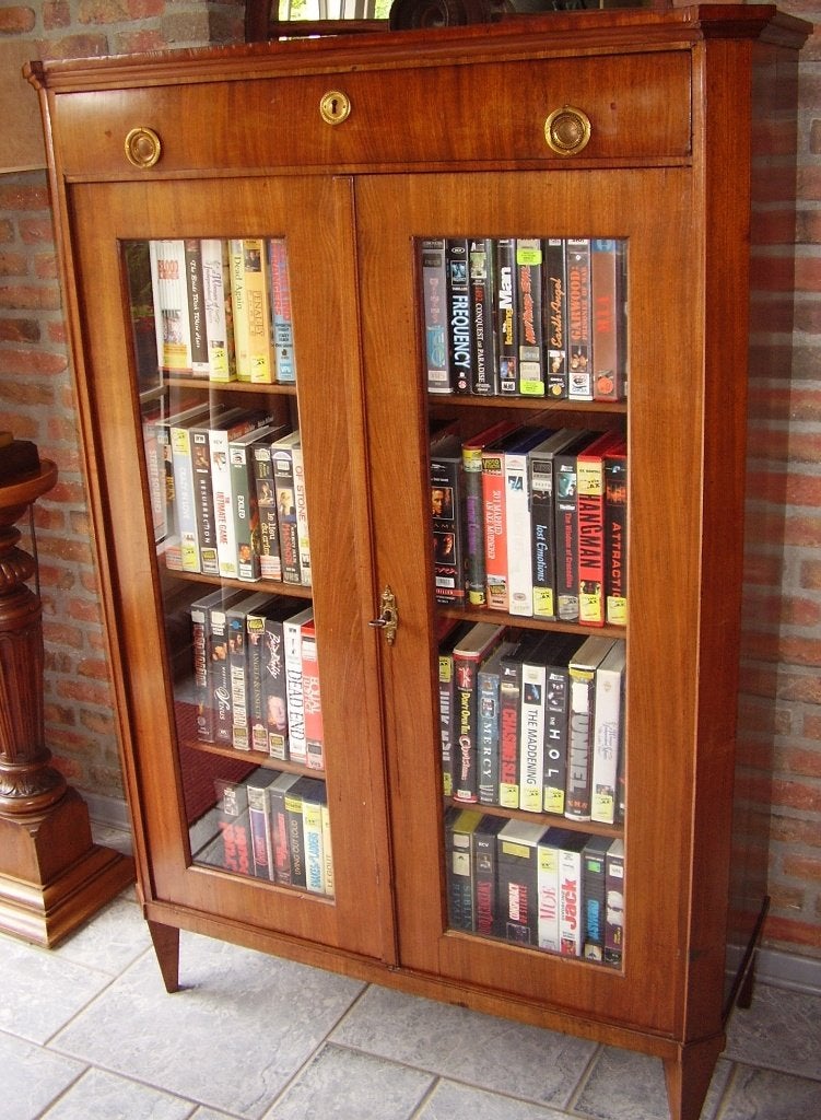 Fraaie Louie-Seize mahonie boekenkast  18eeuws, Antiek en Kunst, Antiek | Meubels | Kasten, Ophalen