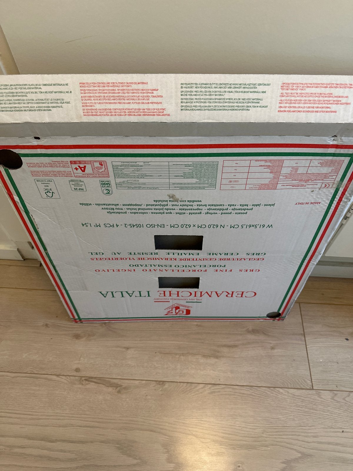 Modena Keramische vloertegels 2st 61.5x61.5 cm - 1.54 m², Doe-het-zelf en Verbouw, Tegels, Ophalen, 60 cm of meer, Keramiek, Nieuw