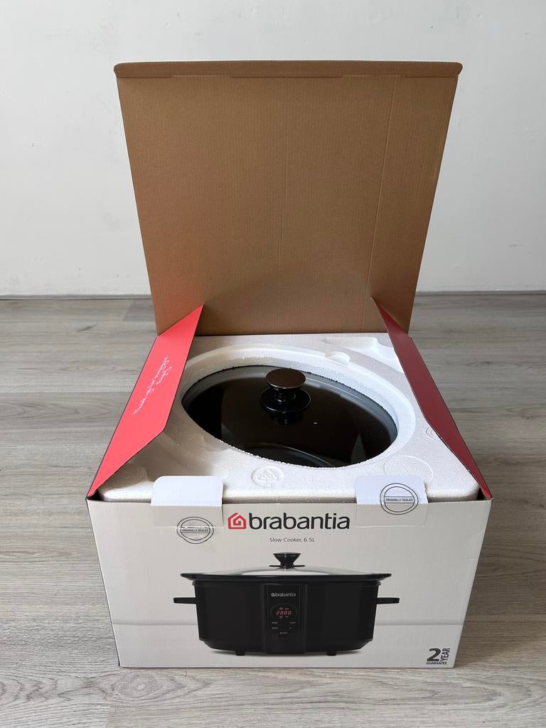 Brabantia Slowcooker 6,5L - Nieuw in verpakking!, Ophalen, Nieuw