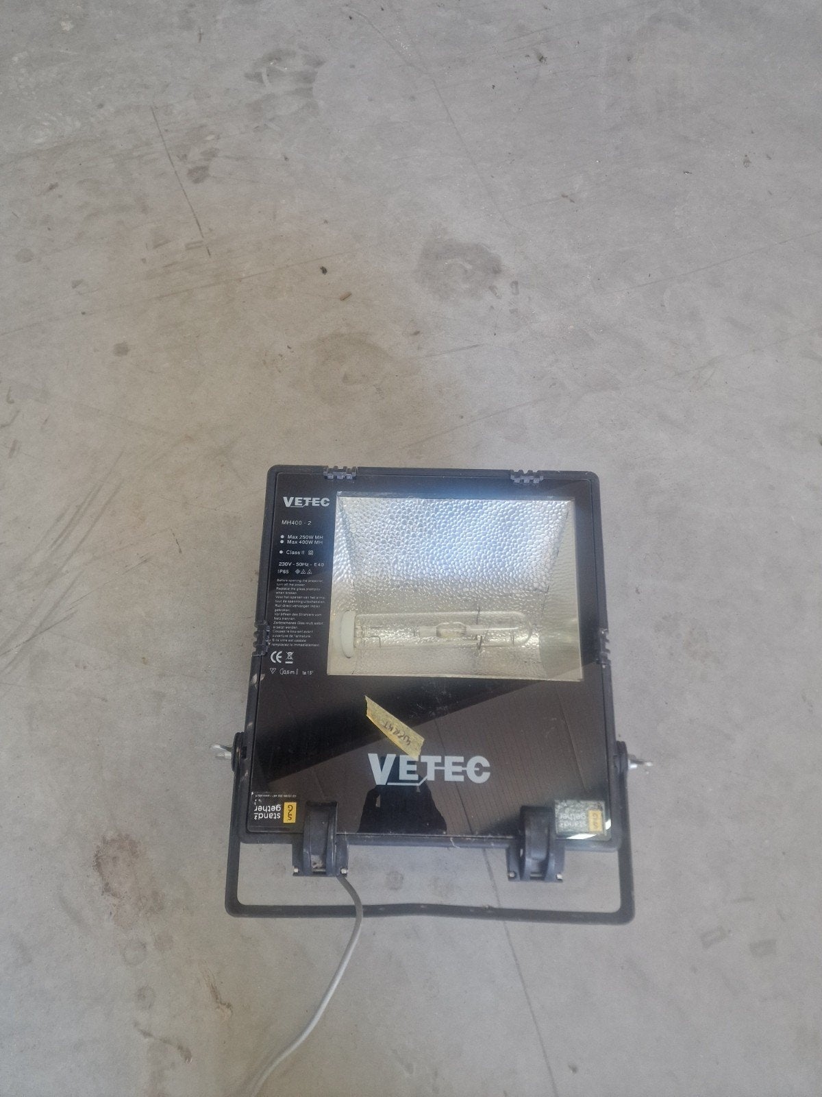 sterke buitenlamp bouwlamp, Ophalen, Gebruikt, 200 tot 500 watt