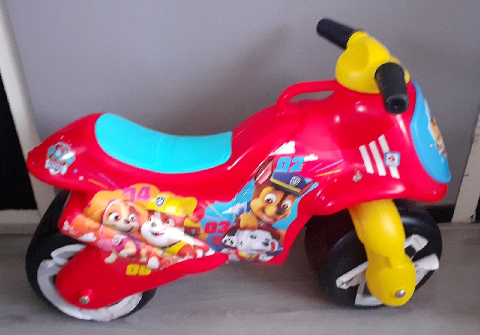 Loopmoter, Ophalen, Gebruikt, Loopfiets