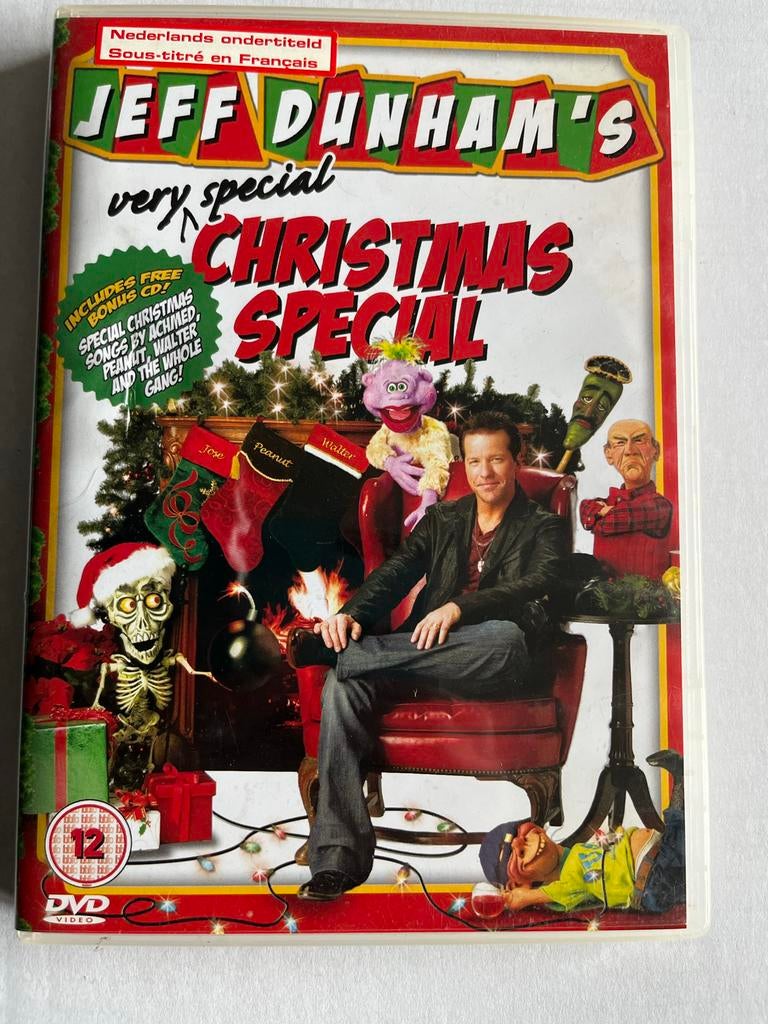 Jeff Dunham's Very Special Christmas Special DVD, Vanaf 12 jaar, Ophalen of Verzenden, Gebruikt, Overige genres