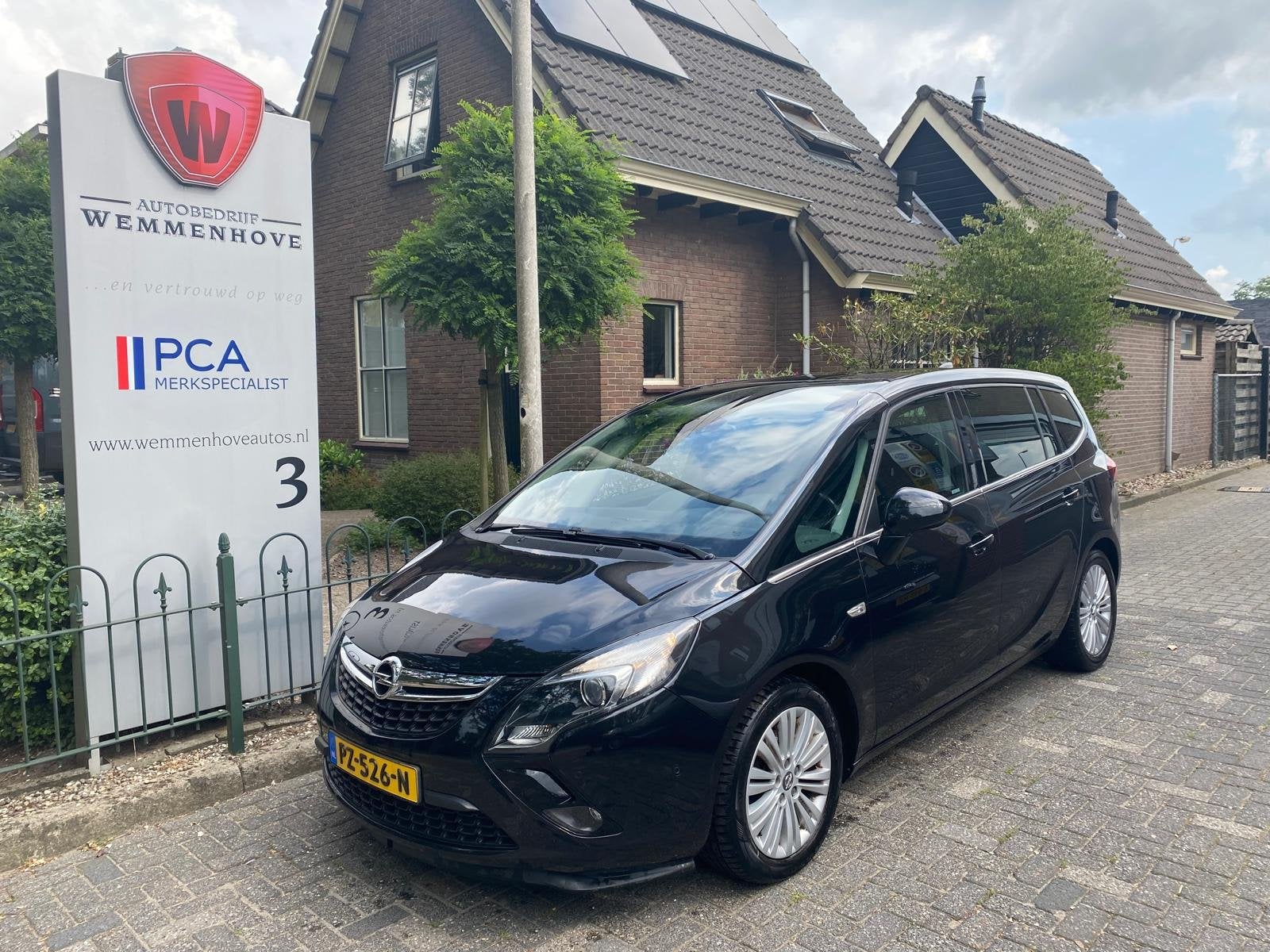Opel Zafira Tourer 1.4 Innovation 7p. 7-Persoons/Airco-ecc/N, Auto's, Stof, Gebruikt, 4 cilinders, 7 stoelen