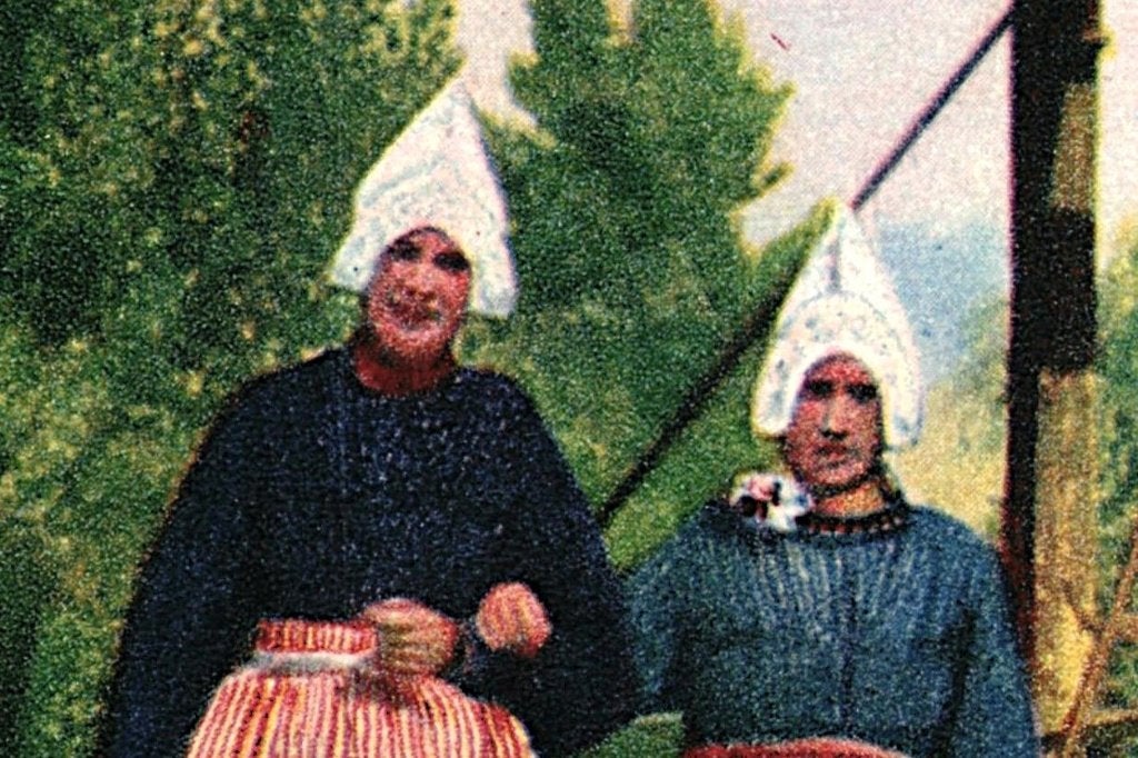 936220 Volendam Klederdracht Nette oude kaart Onbeschreven, Ophalen of Verzenden, 1940 tot 1960, Ongelopen, Noord-Holland