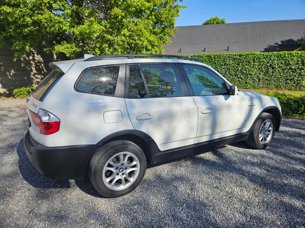 BMW X3 bj 2004 wit, Beige, Wit, Leder, Vierwielaandrijving