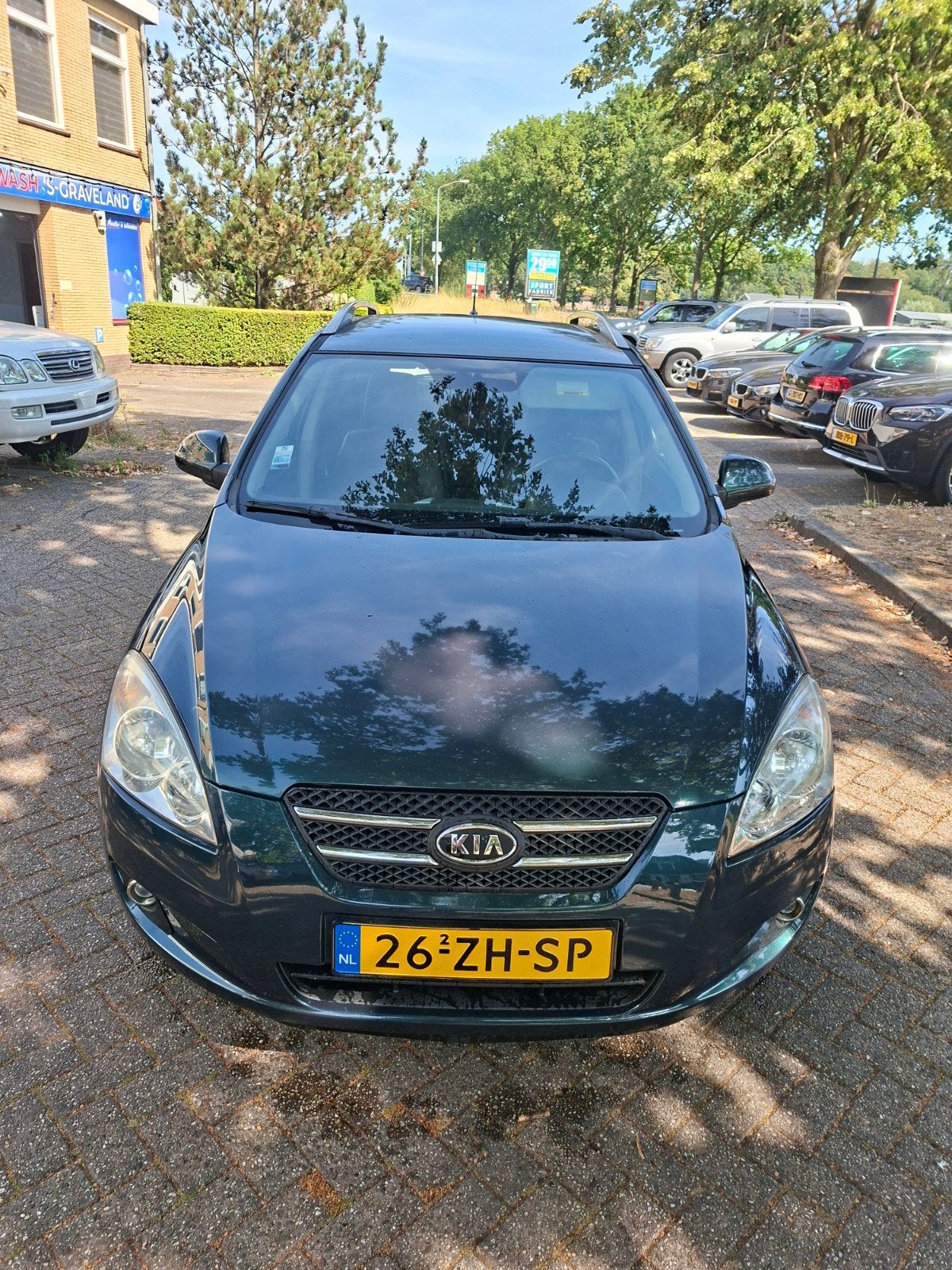 Kia (Pro) Cee d 1.6 Cvvt Sporty Wagon AUT 2008 Groen, Auto's, Automaat, Achterwielaandrijving, 4 cilinders, 126 pk