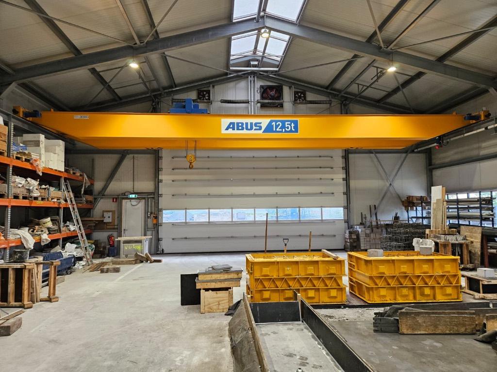 Bovenloopkraan Abus - 15.050 mm x 12,5 ton - 2018 - i.z.g.st, Ophalen, Info@abus-kransysteme.de, Gebruikt, Sonnenweg 1, 51647 Gummersbach