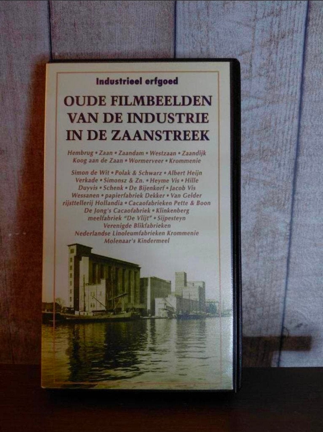 Oude Filmbeelden van de Industrie in de Zaanstreek Videoband, Gebruikt, Alle leeftijden, Ophalen of Verzenden, Documentaire