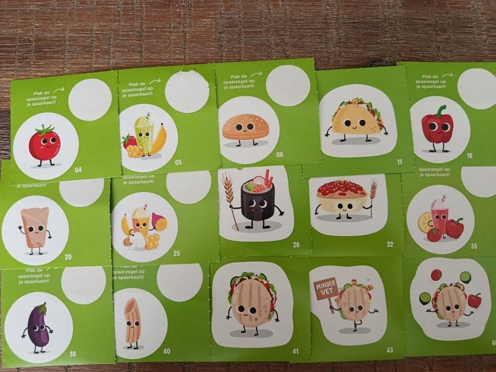 15 Plus Beter Bikken stickers, Plus, Ophalen of Verzenden