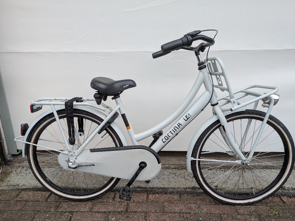 24 inch Cortina U4 transport met 3 versnellingen., Ophalen, Terugtraprem, 24 inch, Versnellingen