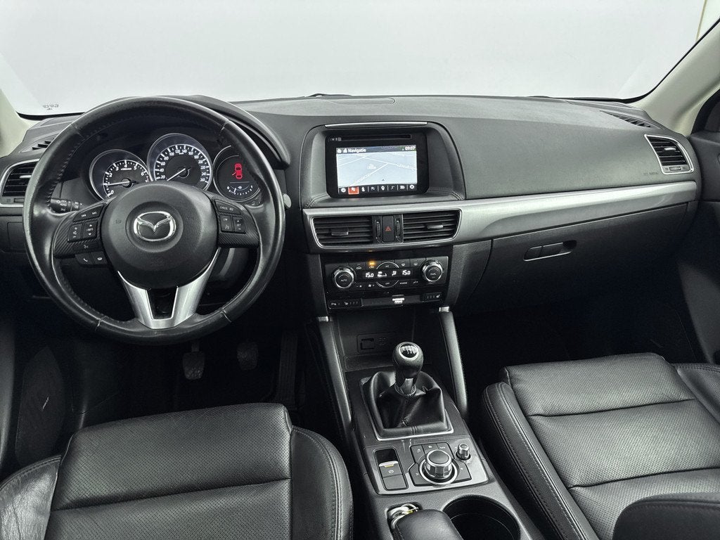 Mazda CX-5 // 2.0 SkyActiv-G 165 GT-M Line 2WD // 1E EIGENAA, 1998 cc, 4 cilinders, 1290 kg, Zwart