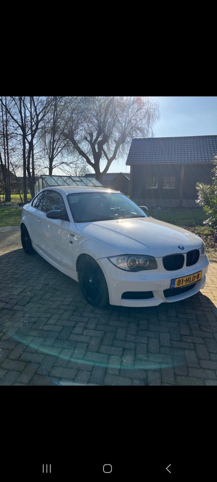 BMW 1-Serie 3.0 135I Coupe 2009 Wit, Auto's, 1-Serie, Achterwielaandrijving, 4 stoelen, Wit