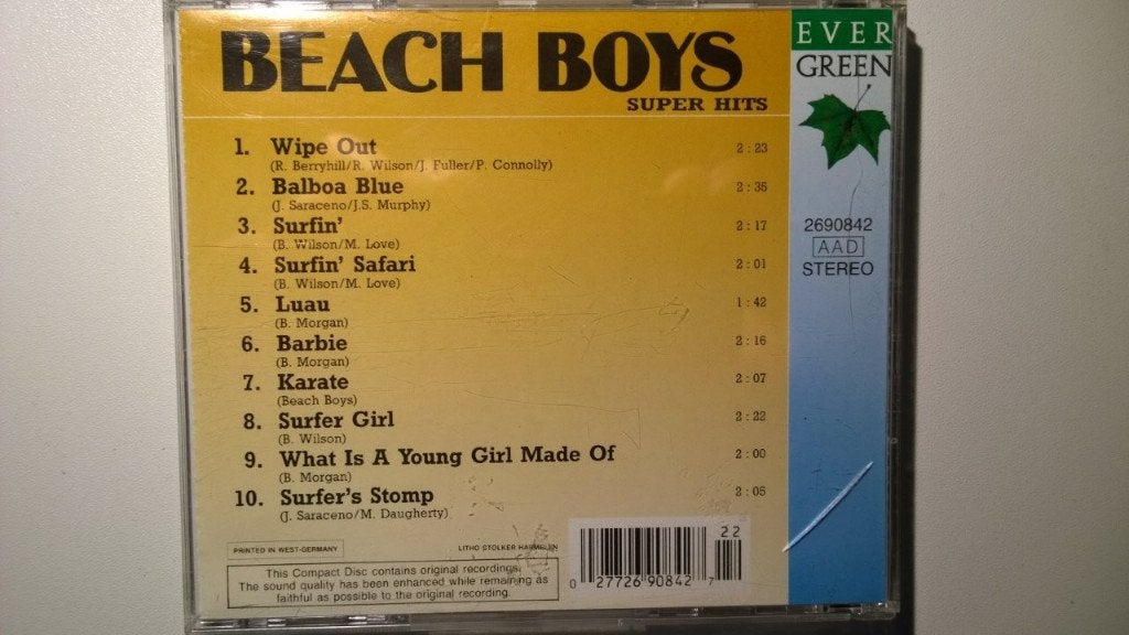 The Beach Boys - Super Hits, Ophalen of Verzenden, Zo goed als nieuw, Pop, Album