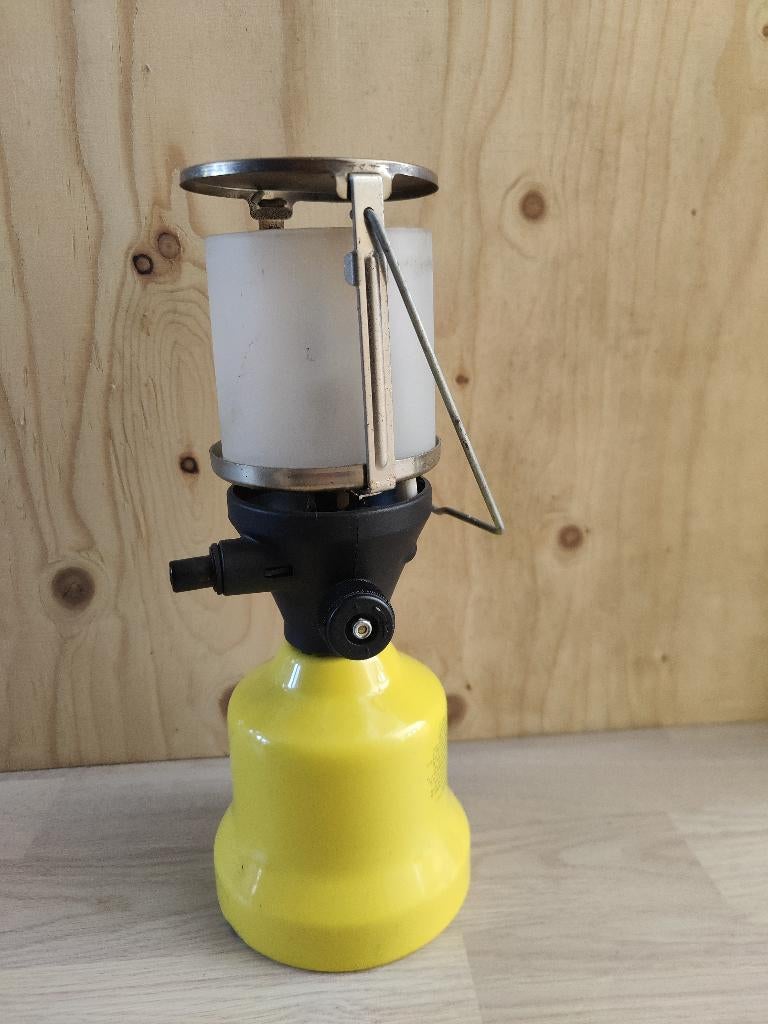 Camping gaslamp, Ophalen, Gebruikt