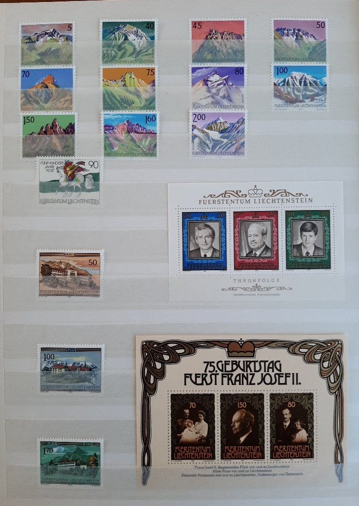 3 Kaarten Postzegels Liechtenstein Nr. 11 Postfris, Ophalen, Overige landen, Postfris
