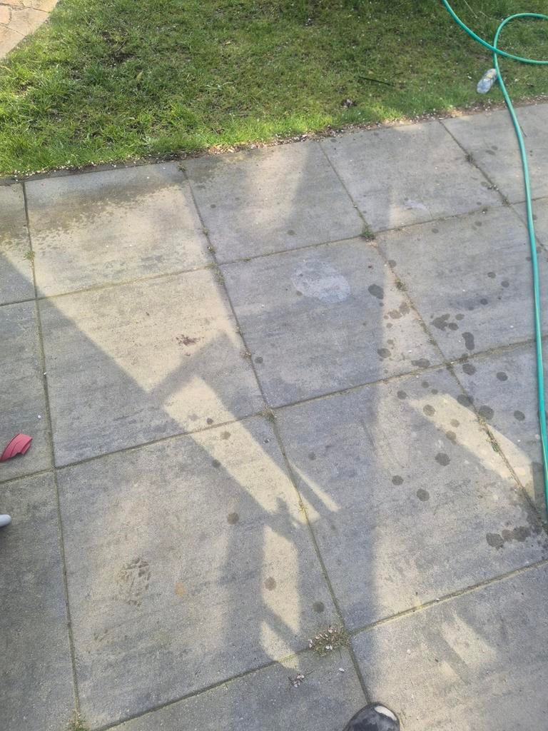 Betonlook tegels 60x60, Ophalen, Beton, Terrastegels