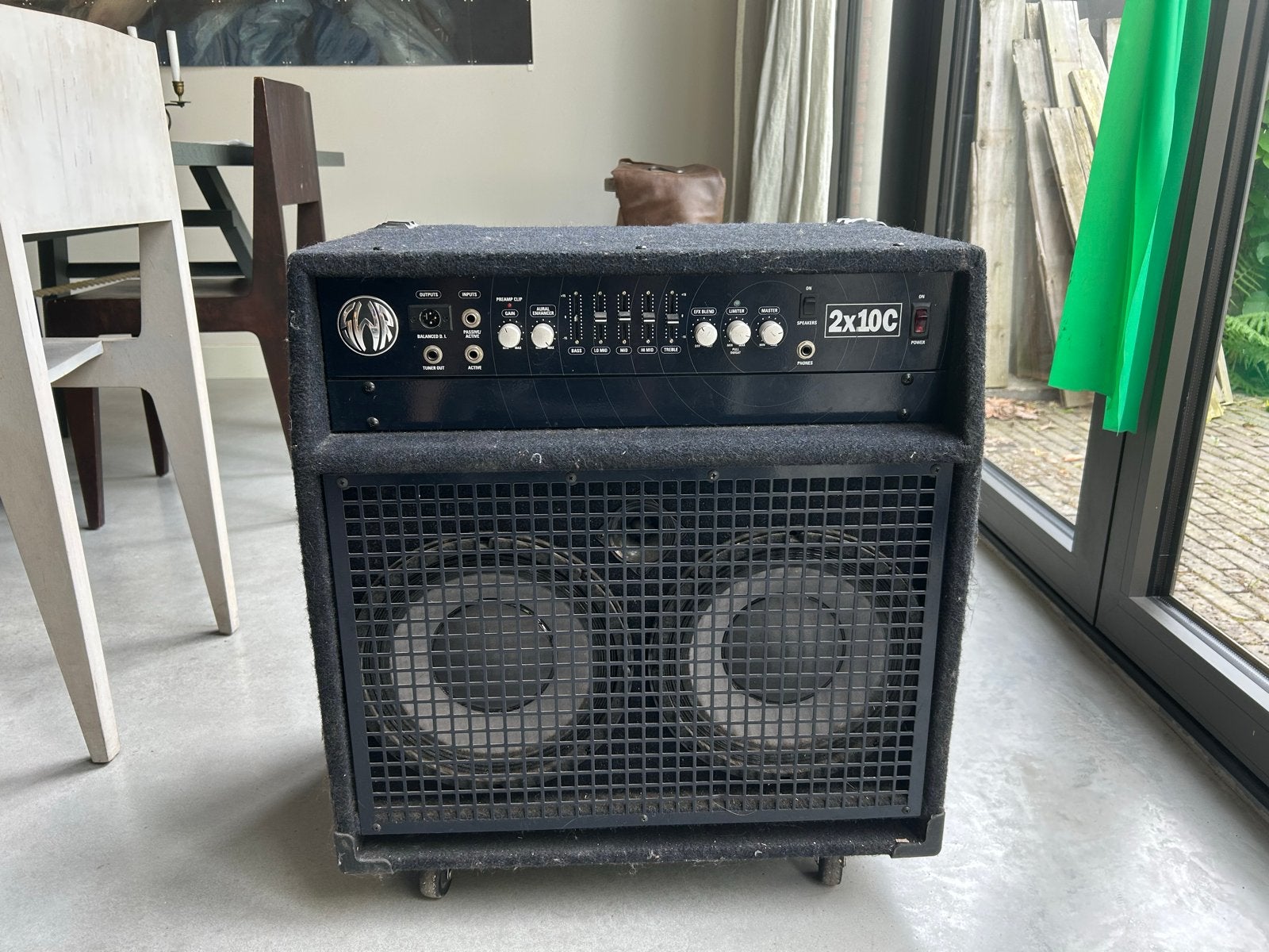SWR 2x10c Basgitaar Combo Versterker, Muziek en Instrumenten, Ophalen, Gebruikt, Basgitaar, 100 watt of meer
