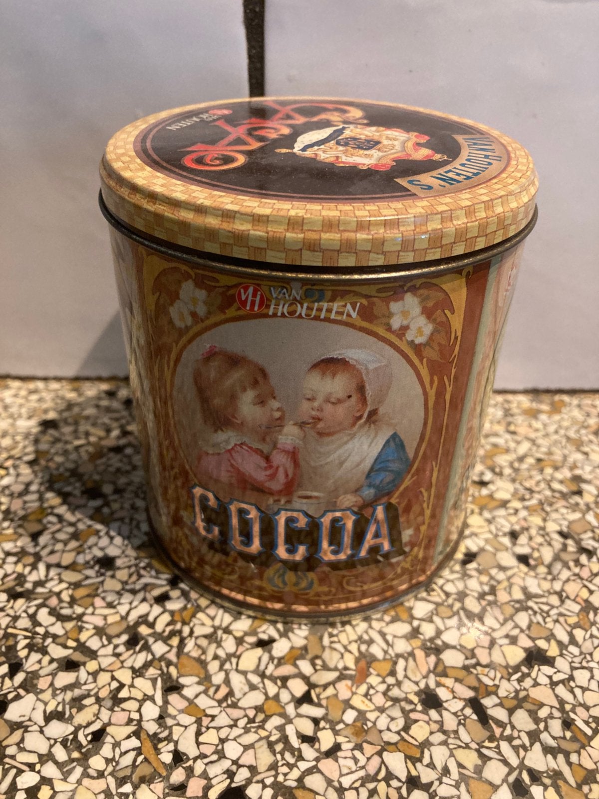 Lwuk blik cacao, Verzamelen, Ophalen, Zo goed als nieuw, Overige