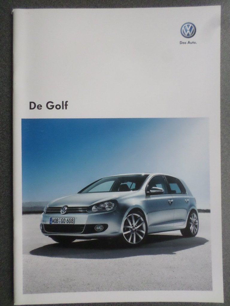 Volkswagen VW Golf 2012 Brochure, Ophalen of Verzenden, Zo goed als nieuw, Volkswagen