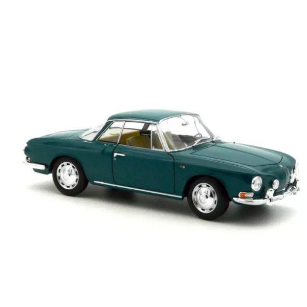 Volkswagen Karmann Ghia 1500 1963 Groen Schaal 1/18 Norev, Auto, Norev, Ophalen of Verzenden, Norev
