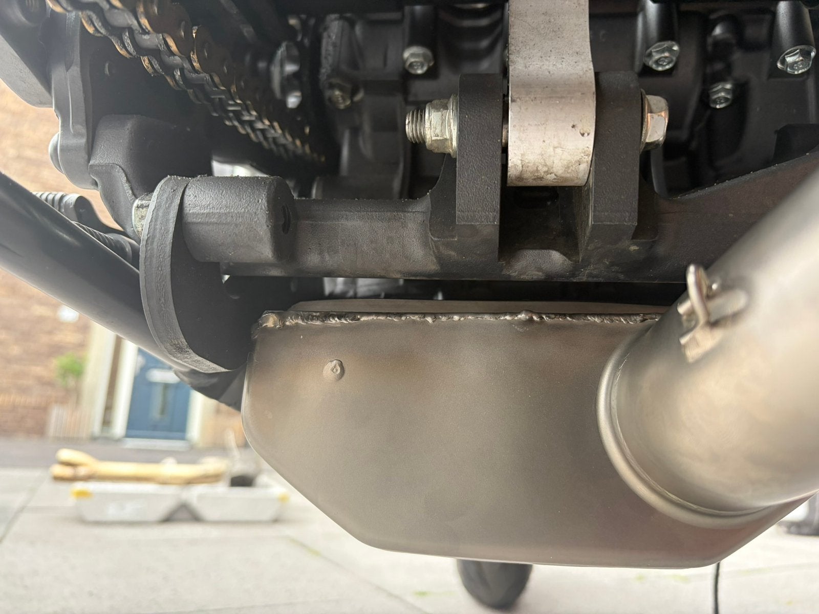 Akrapovic Racing Titanium + Trackday pipe Yamaha R9 / MT09, Motoren, Ophalen of Verzenden, Gebruikt