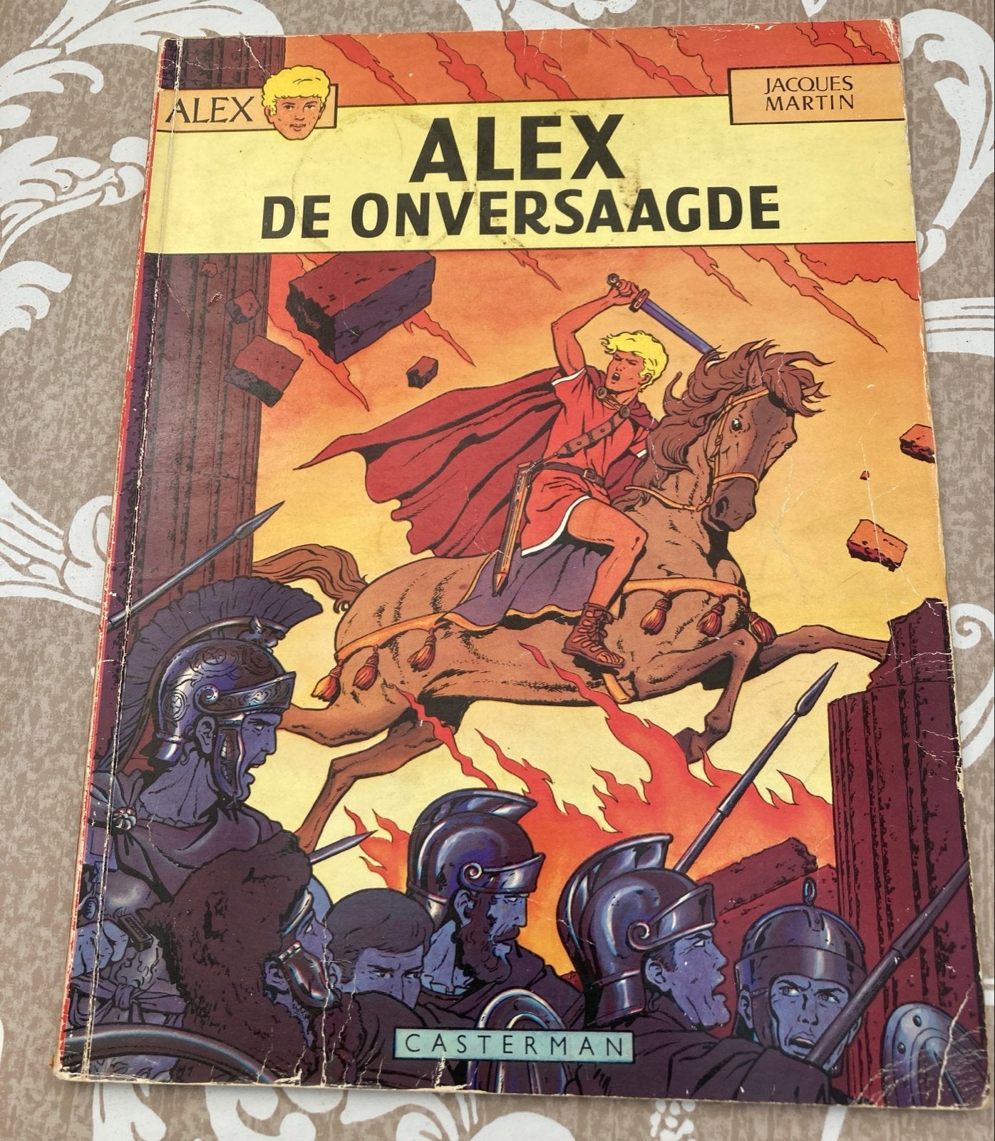 Alex De Onversaagde - Jacques Martin (Casterman 1973), Eén stripboek, Ophalen of Verzenden, Gelezen