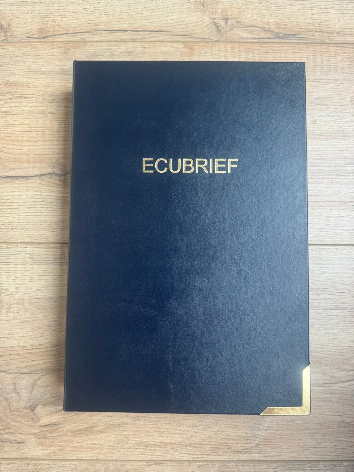 Ecubrieven in bijbehorende verzamelmap., Ophalen of Verzenden, Verzamelalbum