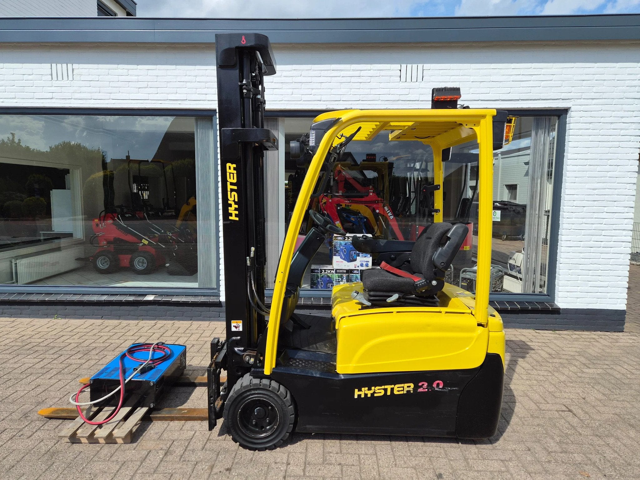 Hyster J2.0xnt 2 tons elektrische heftruck (bj 2020), Overige aandrijving, Heftruck, Hyster