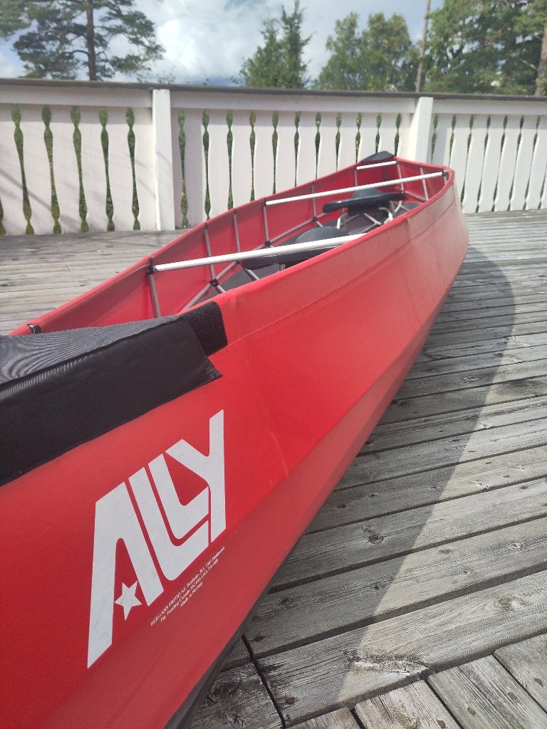 Bergans ALLY Vouwkano - 17’ vlakwater 2 persoons, Ophalen of Verzenden, Gebruikt, Twee personen, Canadese kano of Open kano