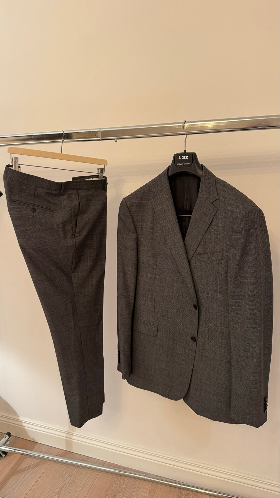 Z Zegna Tutteritorto Pak - Grijs - Maat 58R, Ophalen of Verzenden, Zo goed als nieuw, Overige maten, Grijs