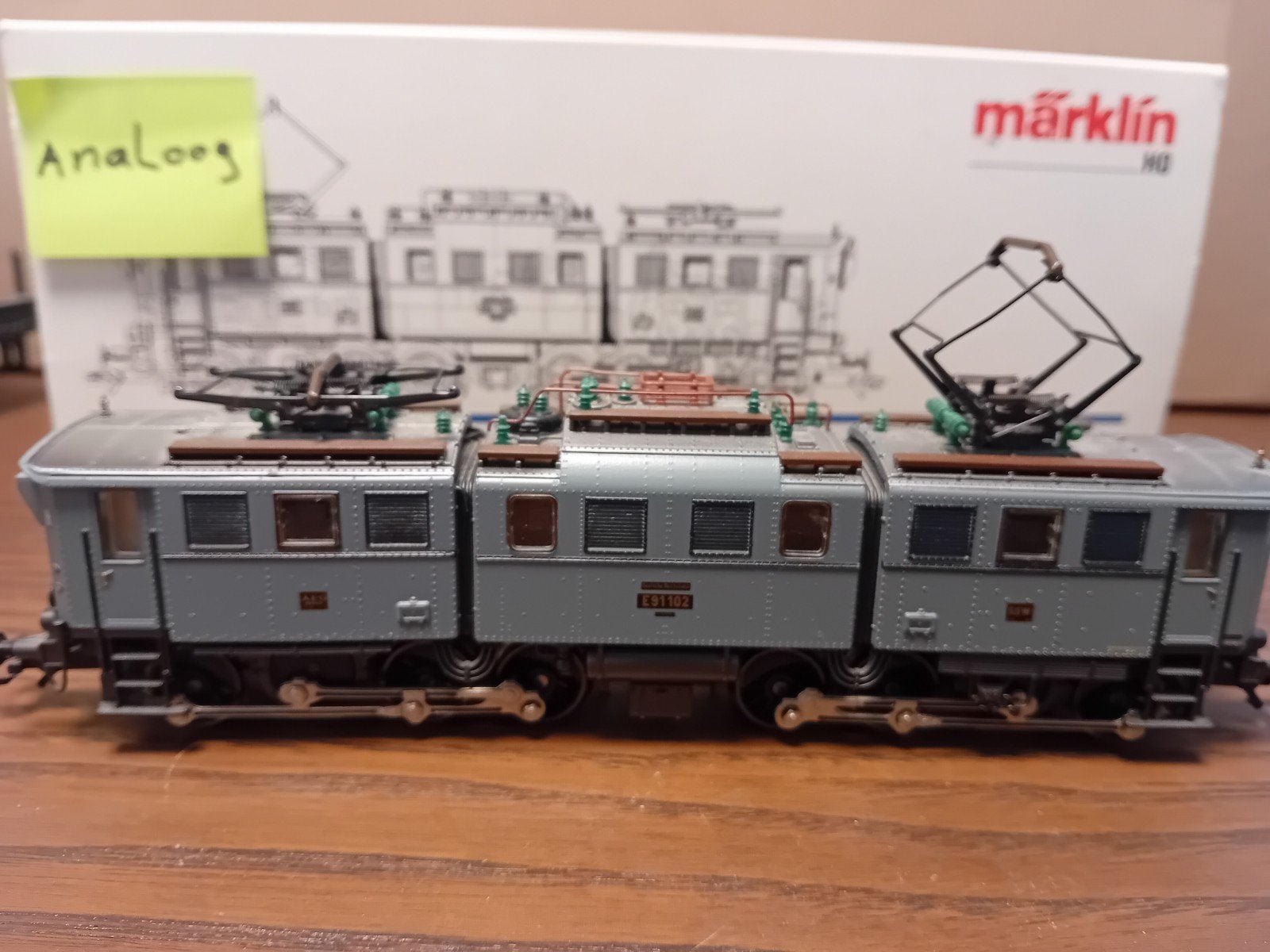marklin E91 analoog, Wisselstroom, Gebruikt, Locomotief, Ophalen of Verzenden