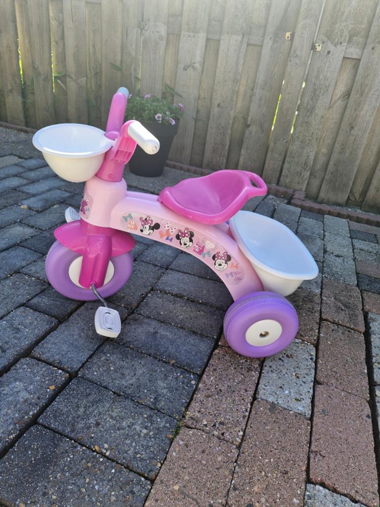 3-wieler Mini Mouse, Ophalen, Zo goed als nieuw