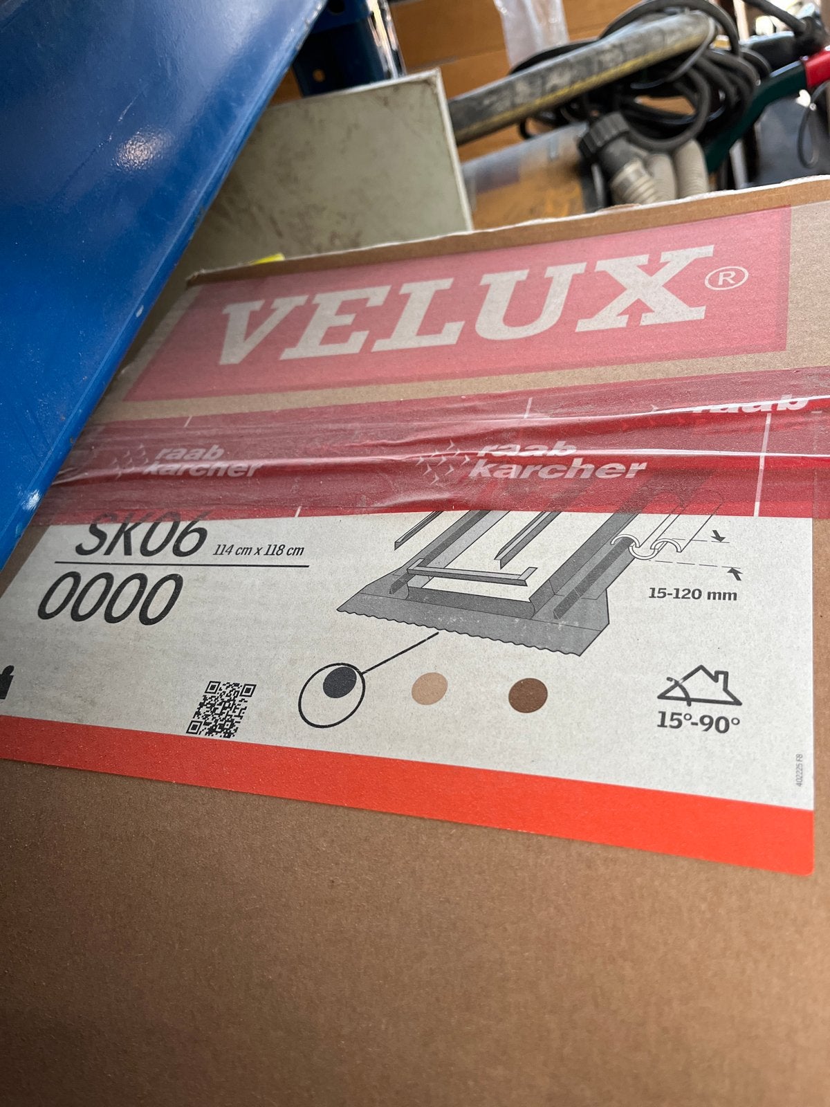 Nieuw Velux Dakraam SK06 114x118 cm, Doe-het-zelf en Verbouw, Glas en Ramen, Ophalen, Nieuw, Dakraam, 80 tot 120 cm