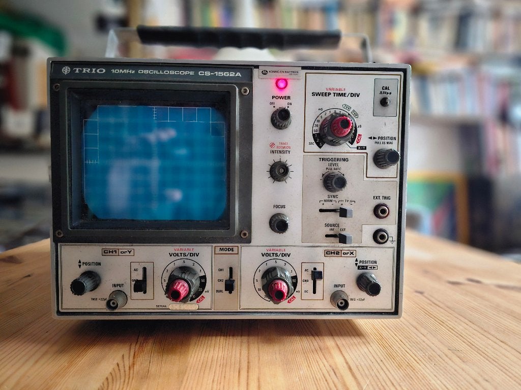 Kenwood Trio Oscilloscope CS-1562A, Ophalen of Verzenden, Gebruikt, Elektriciteit