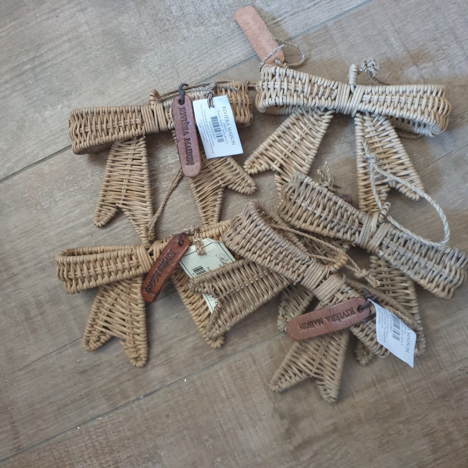 riviera maison rustic rattan bow S ornamenten 20%, Ophalen, Nieuw