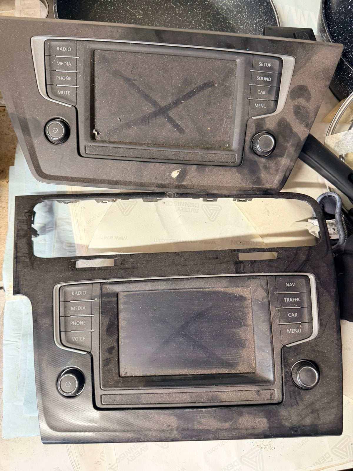 Vw radios mib, Ophalen of Verzenden, Gebruikt
