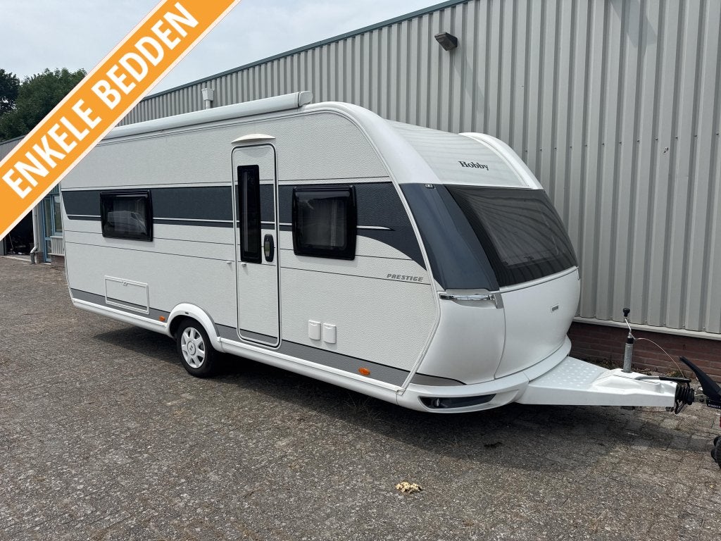 Hobby Prestige 560 WLU | Mover | Dakluifel |, Caravans en Kamperen, Rondzit, Hobby, Bedrijf, Kachel