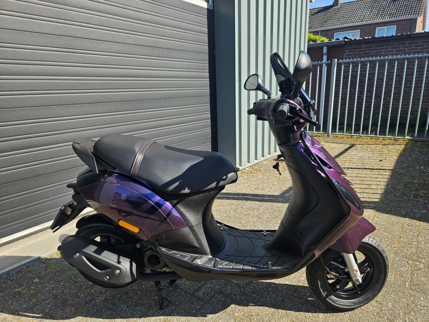 PIAGGIO ZIP 4T E5 BROM 2021 MYSTIC PURPLE 2065KM + OPTIES, Onbekend, Ophalen of Verzenden, Zo goed als nieuw, Onbekend